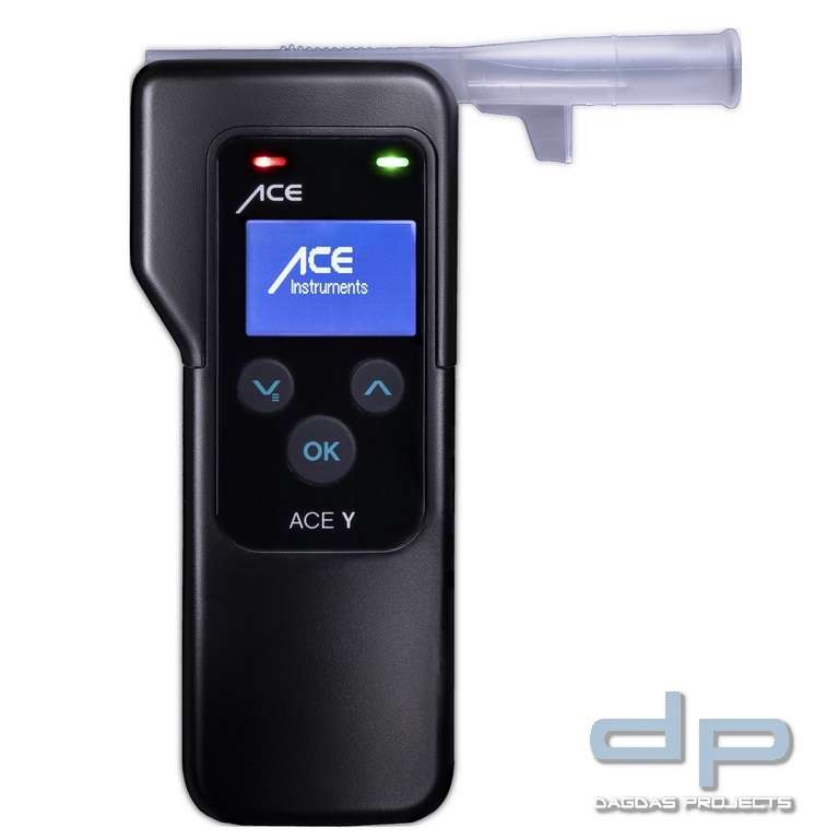 Alkoholtester ACE Y (mit Dräger-Sensor) - Profi-Qualität in robustem  Design, für den Extremeinsatz, Alkohol Tester, Polizeibedarf &  Kriminaltechnik, Alle Kategorien
