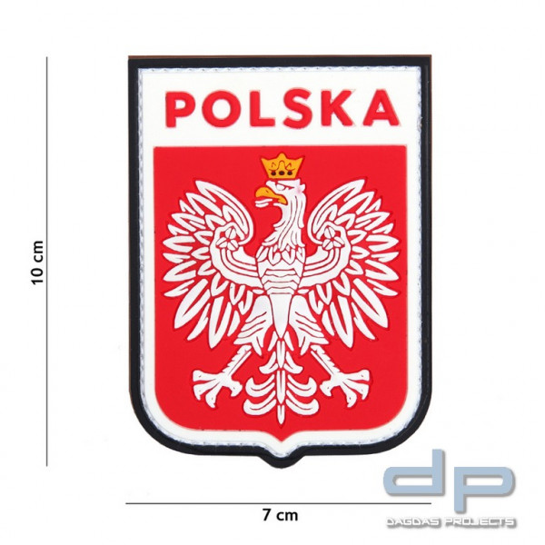 Emblem 3D PVC Polnisches Schild