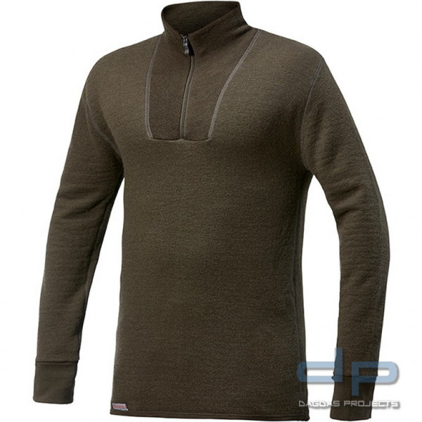 Woolpower® Thermo - 1/4 Zip Stehkragen Pullover 400 g/m²