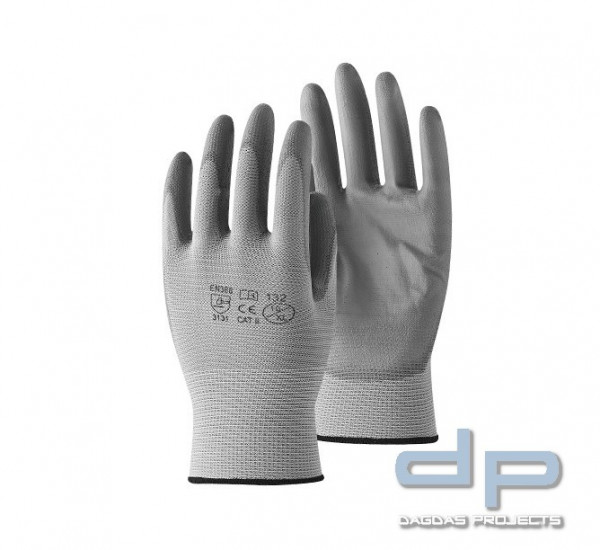 ARBEITSHANDSCHUH GRAU STAR in Grau
