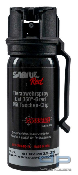 Sabre Red Crossfire 360° Pfeffergel 45 ml