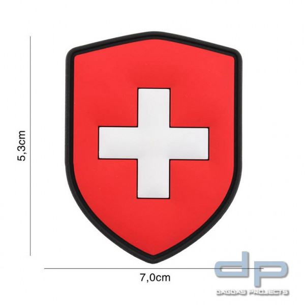 Emblem 3D PVC Schweiz Schild