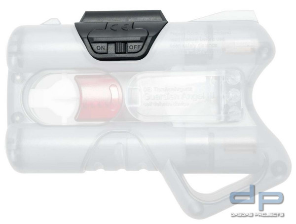 Piexon - Laser Clip zur Zielerfassung (Zubehör Guardian Angel 3), Farbe: Dunkelgrau