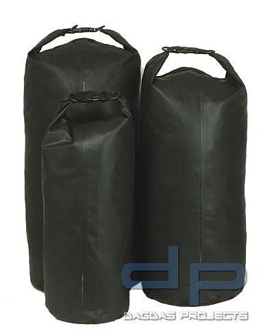 Mil-Tec Wasserdichter Packsack schwarz 10 Liter