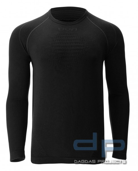 UYN EVOLUTION BIOTECH LANGARM SHIRT IN SCHWARZ