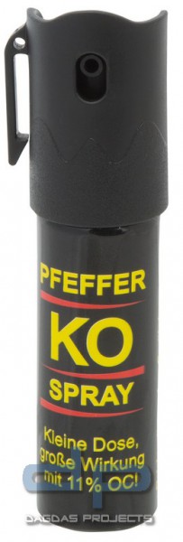 Pfefferspray KO im Lippenstift-Format 15ml