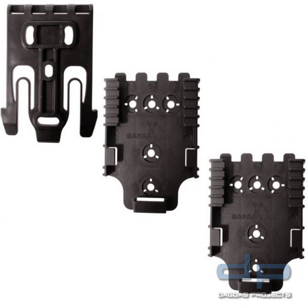 SAFARILAND® QLS-Kit 3 (1 x Gabel, 2 x Aufnahmeplatte)