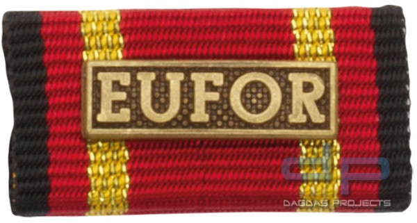 Bandschnalle Auslandseinsatz EUFOR Bronze