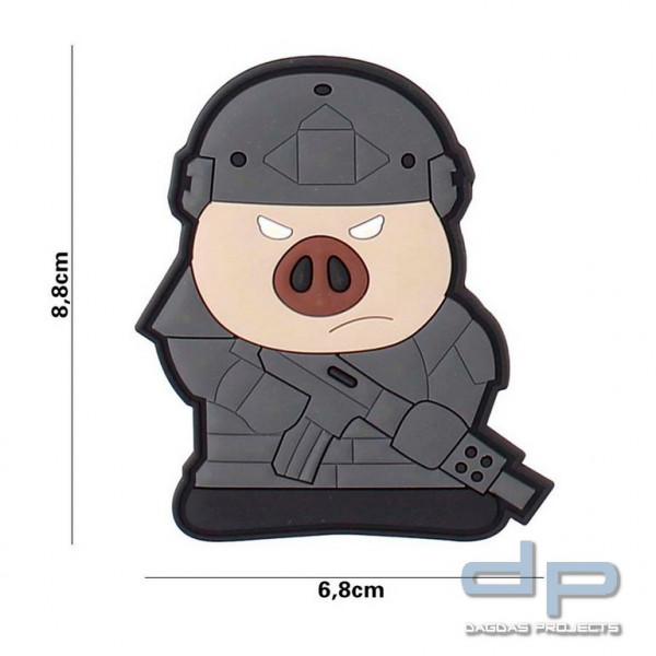 Emblem 3D PVC Tactical Schwein