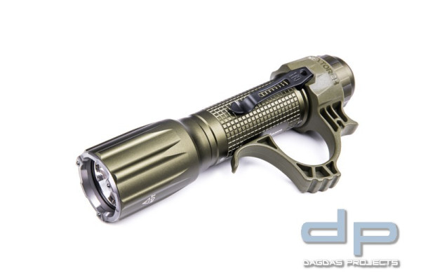 NEXTORCH TA30CG - K.I.S.S. - GRÜN - Taktische LED Taschenlampe, 1600 Lumen, Kopf mit Nano- Keramik G