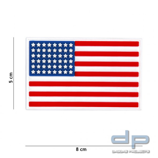Emblem 3D PVC USA 48 Sterne