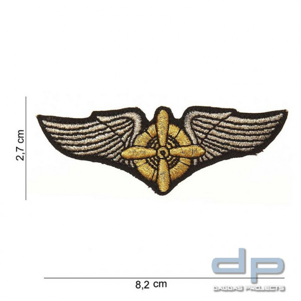 Emblem Stoff Flight Engineer (klein)