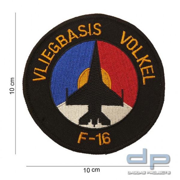 Emblem Stoff Air Base Volkel F-16