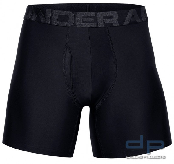 UNDER ARMOUR TECH BOXER SHORTS 6 INCH 2ER PACK