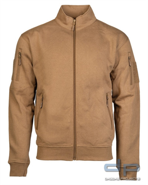 TACTICAL SWEATJACKE DARK COYOTE