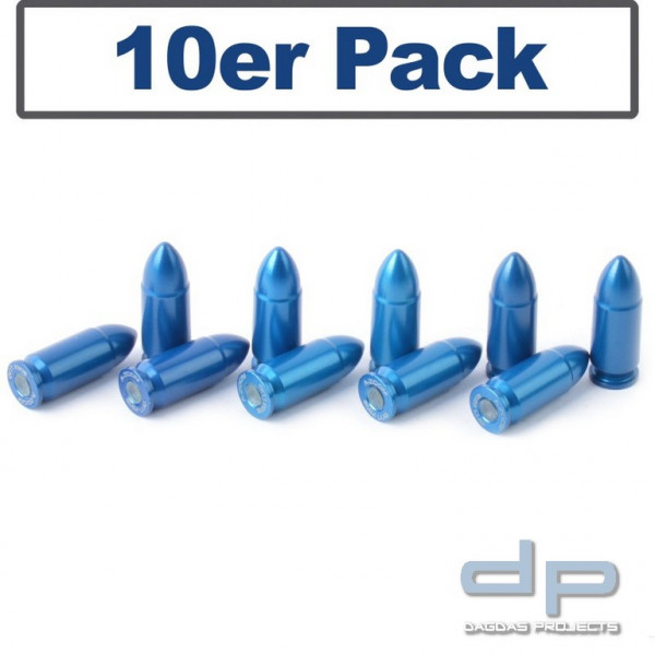 A-ZOOM BLUE Übungspatronen für Pistolen Farbe: blau 10er Pack