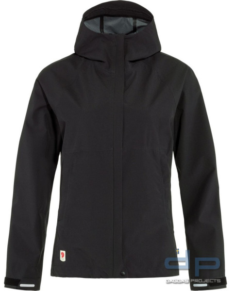Fjällräven - High Coast Hydratic Trail Jacket W (wasserdichte Shelljacke) schwarz