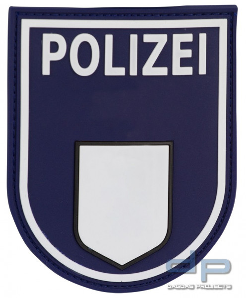 3D Ärmelabzeichen Polizei Berlin (Blau)