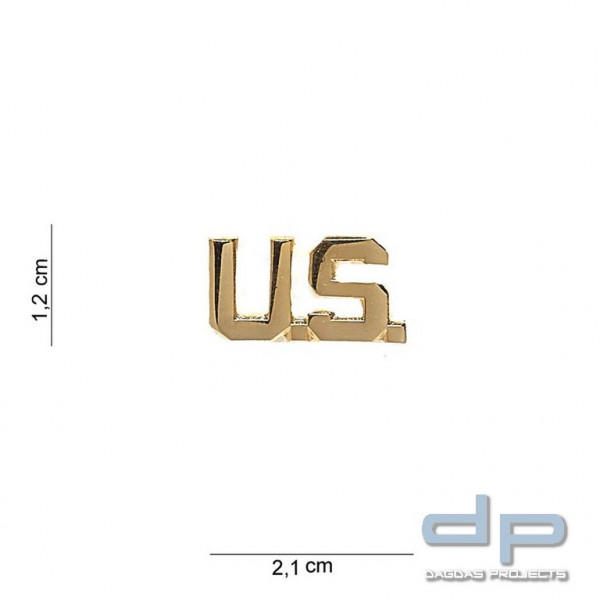 Emblem US Abzeichen (messing) #6010