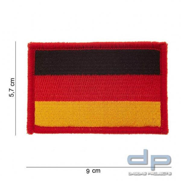 Emblem Stoff Flagge Deutschland