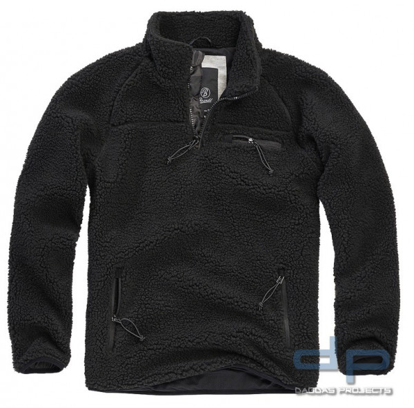 Teddyfleece Troyer Farbe: Schwarz Größe: M