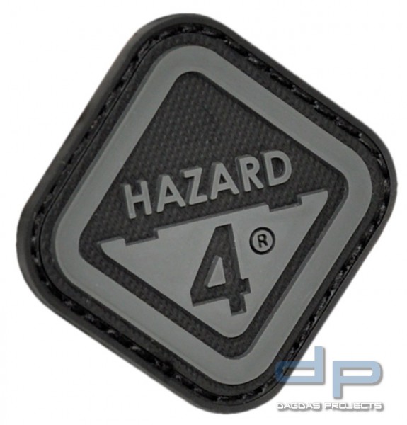 Hazard 4 Patch Diamand Shape Logo Farbe: schwarz