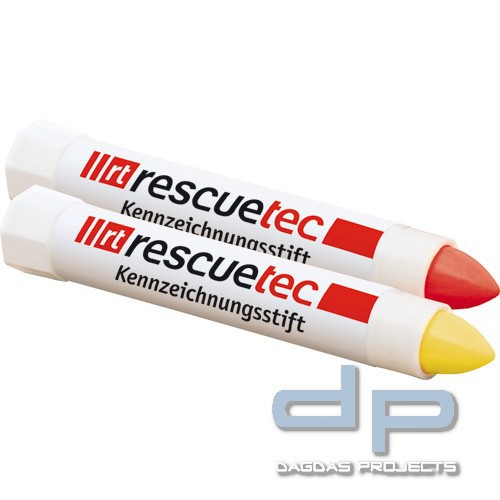 rescue-tec Kennzeichnungsstift stark deckender, permanenter Pastenmarker