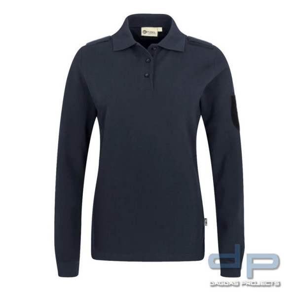 ETZEL® Damen - Dienstpoloshirt, langarm, dunkelblau