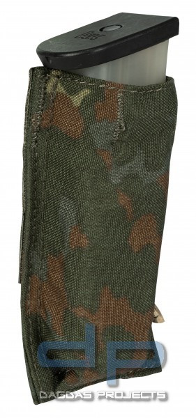 RECON MAGAZINTASCHE PISTOLE MIT HALTEKLAMMER FLECKTARN