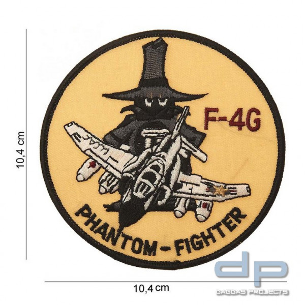 Emblem Stoff F-4G Phantom-Fighter