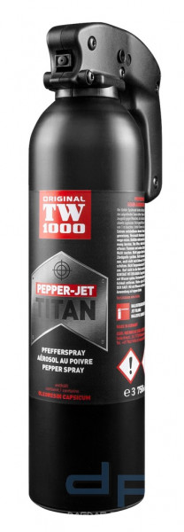 TW 1000 TITAN 750 ml Pfefferspray Sprühstrahl
