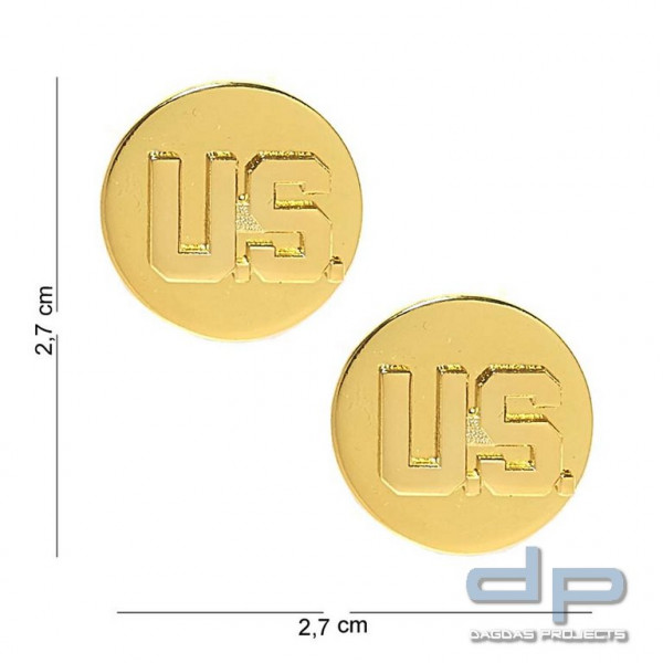Emblem Kragenträger US Device