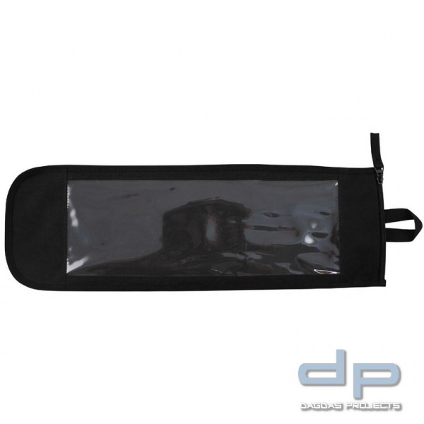 Universaltasche, schwarz, mit Sichtfenster, RV oben VPE 5