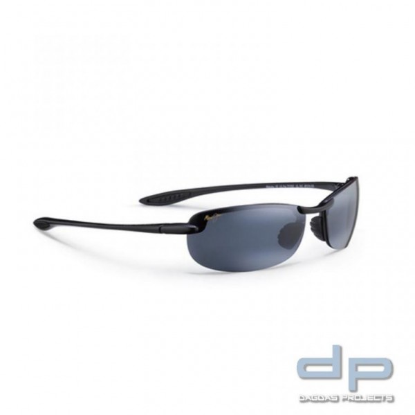 Maui Jim® Makaha Sonnenbrille graue Scheibe (Neutrales Grau), schwarzer Rahmen