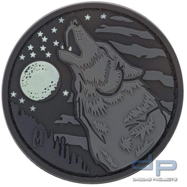 Maxpedition Rubber Patch WOLF Glow