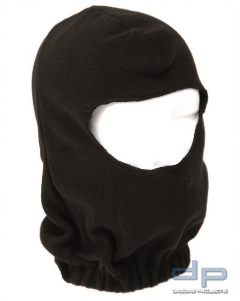 Kopfhaube Balaclava Fleece schwarz