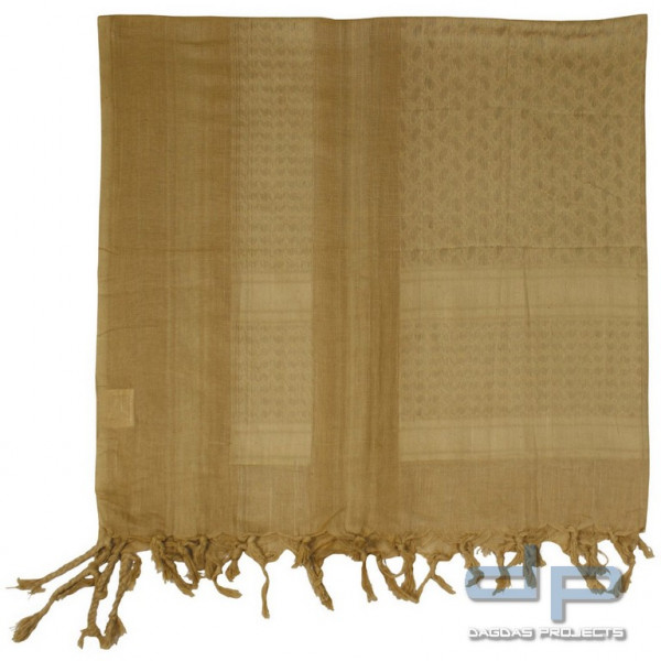 PLO Tuch, "Shemagh", coyote tan, ca. 110 x 110 cm