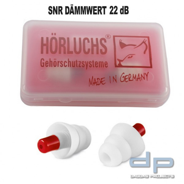 Hörluchs Unifit free passiver Gehörschutz SNR: 22 dB, 1 Paar
