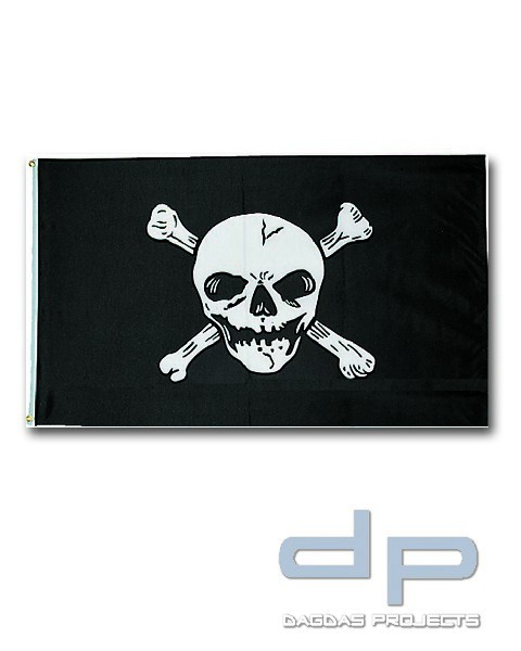 FLAGGE MOTIV PIRAT (JOLLY ROGER) 5 Stück