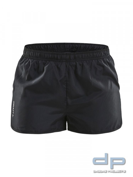 Craft Rush Marathon Shorts für Damen in Schwarz