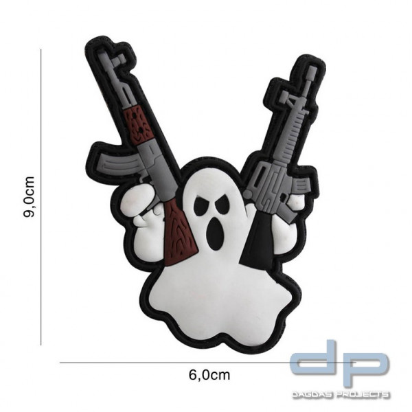 Emblem 3D PVC Terror Ghost