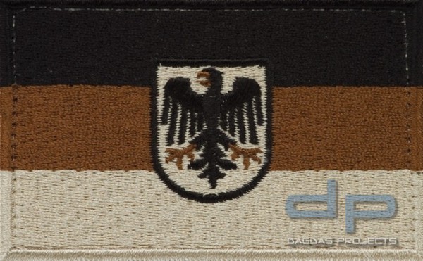 BW Hoheitsabzeichen Adler Sand mit Klettband Groß