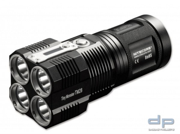 Nitecore TM28 Taschenlampe 6000 Lumen 655 m Reichweite