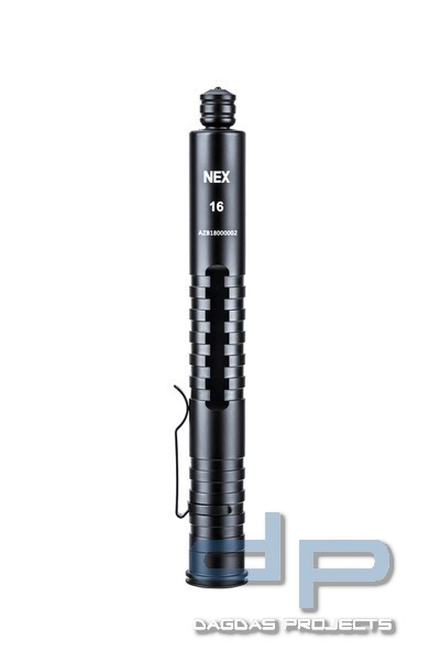 NEX N16ST (40,6cm) Walker (Steel) - Ausziehbarer Einsatzstock