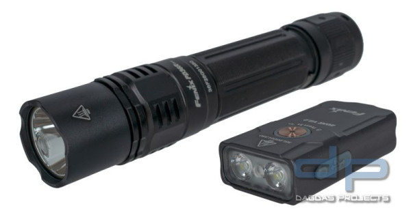 Fenix PD36R Pro + E03R Taktisches Taschenlampen Set 2800 Lumen