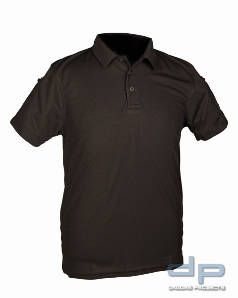 TACTICAL QUICKDRY POLOSHIRT SCHWARZ VPE 3