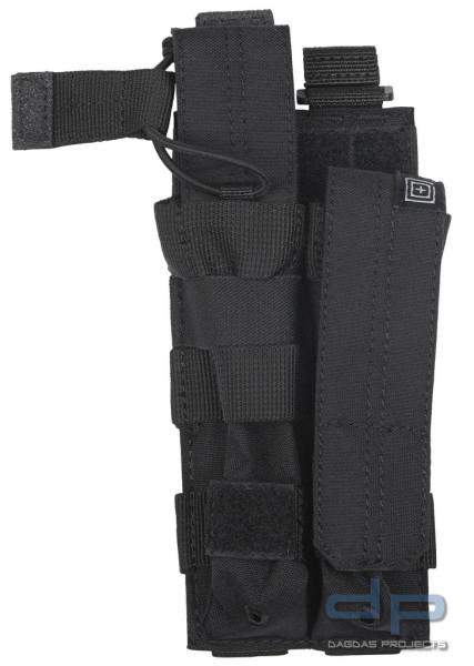 5. 11 Tactical - Double MP5 Mag Bungee Cover (Magazin Tasche) in Schwarz