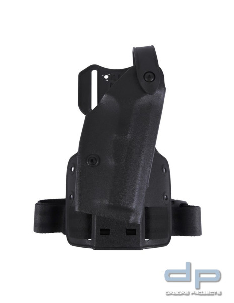 SAFARILAND® 6004SP10DFA mit SLS Holster 628 montiert