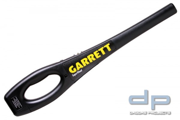 Metall Handsonde Garrett SuperWand Batterieversion