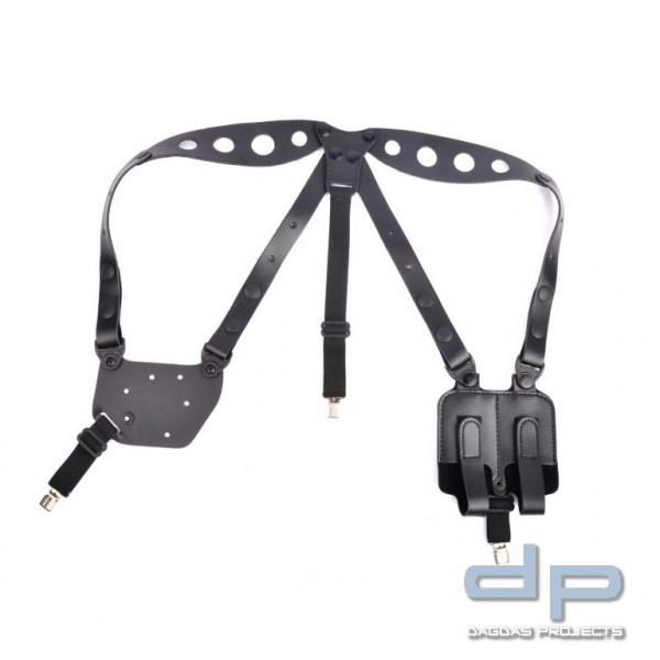 SAFARILAND® 1051 Schulter-/Tragespinne horiz./vert., inkl. Doppelmagazintasche Rechtshänder